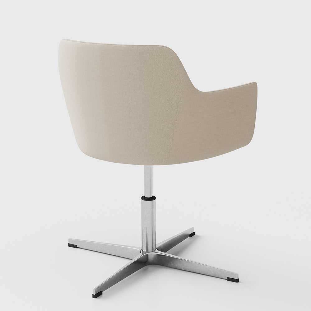 CUF MILANO Anemone chaise visiteur accueil