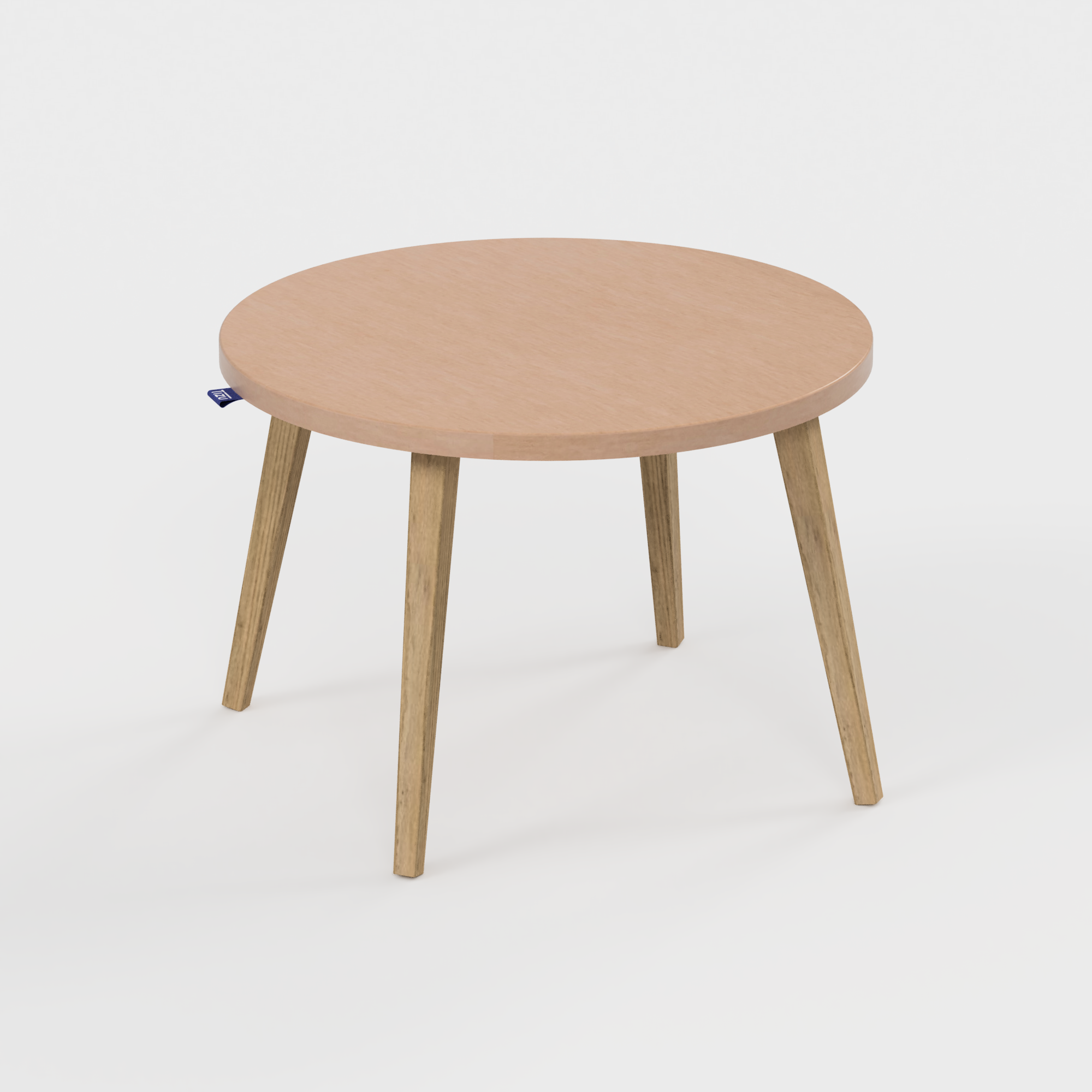 Tizu Confluence Rhône table basse ronde 60cm Camel