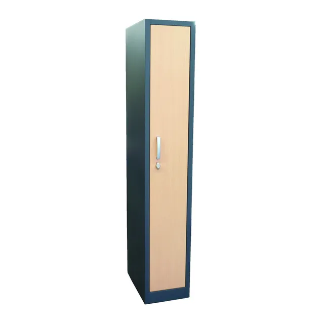 MOBIKA Industrie vestiaire monobloc porte bois MDF