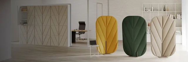 CUF Milano Fei Freestanding panneau acoustique bureau