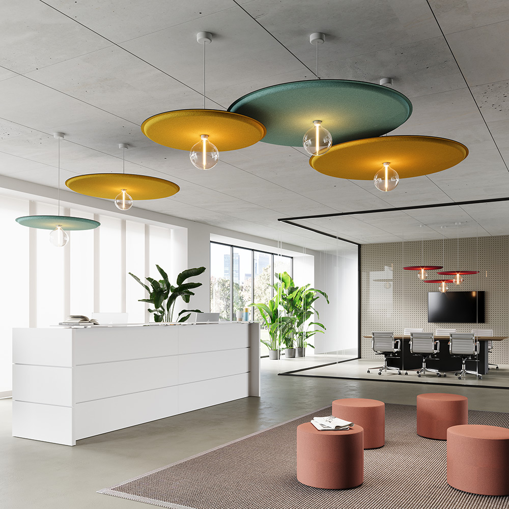 CUF Milano Acoustic Solutions Led panneau acoustique LED