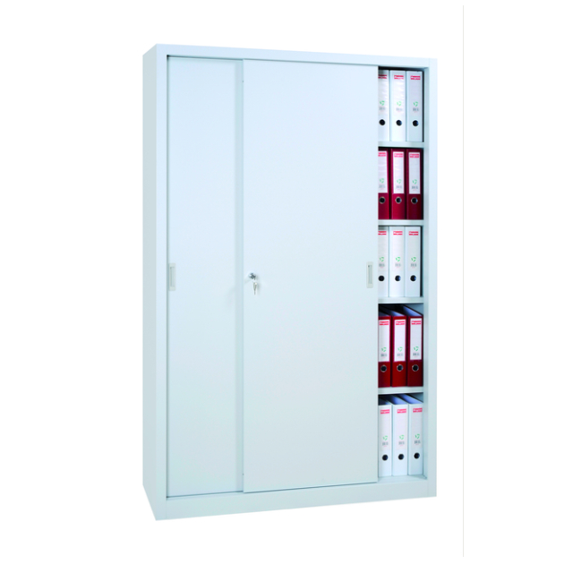 MOBIKA Bureau Armoire haute portes coulissantes classement