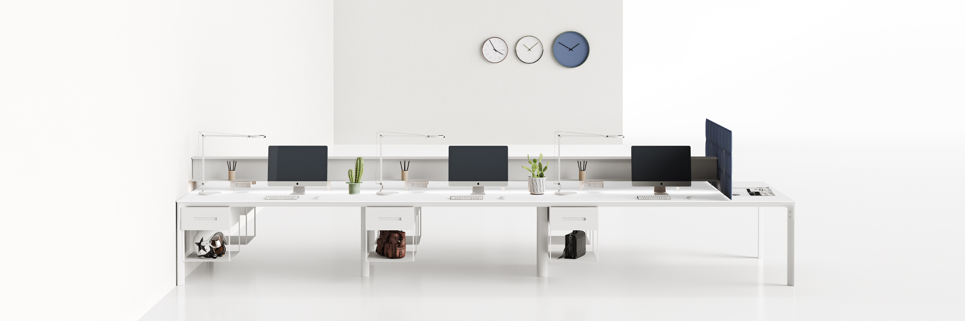 CUF MILANO Seventy Seven bureau opératif poste de travail