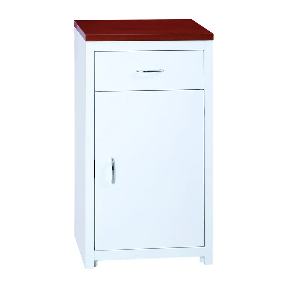 MOBIKA Médical Table de chevet infirmerie métallique