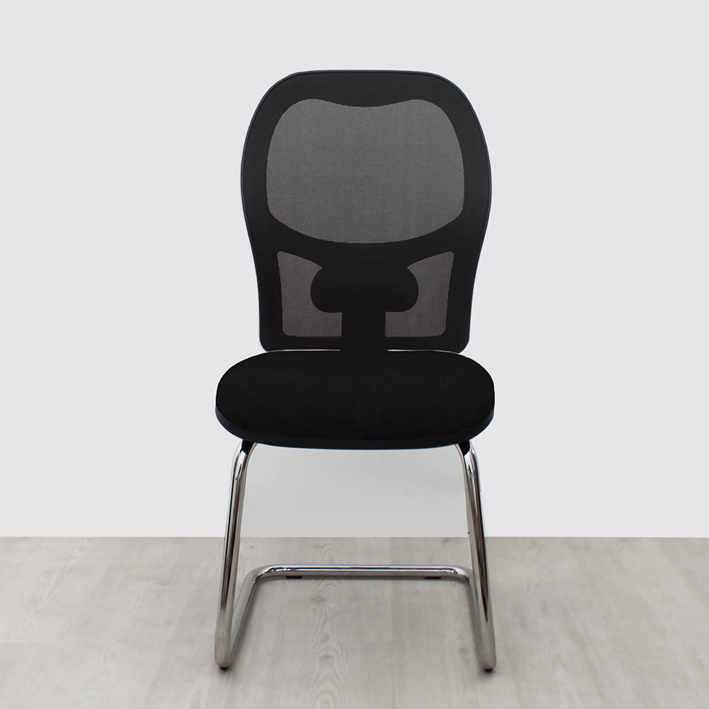 CUF Milano Diana chaise visiteur cantilever salle attente