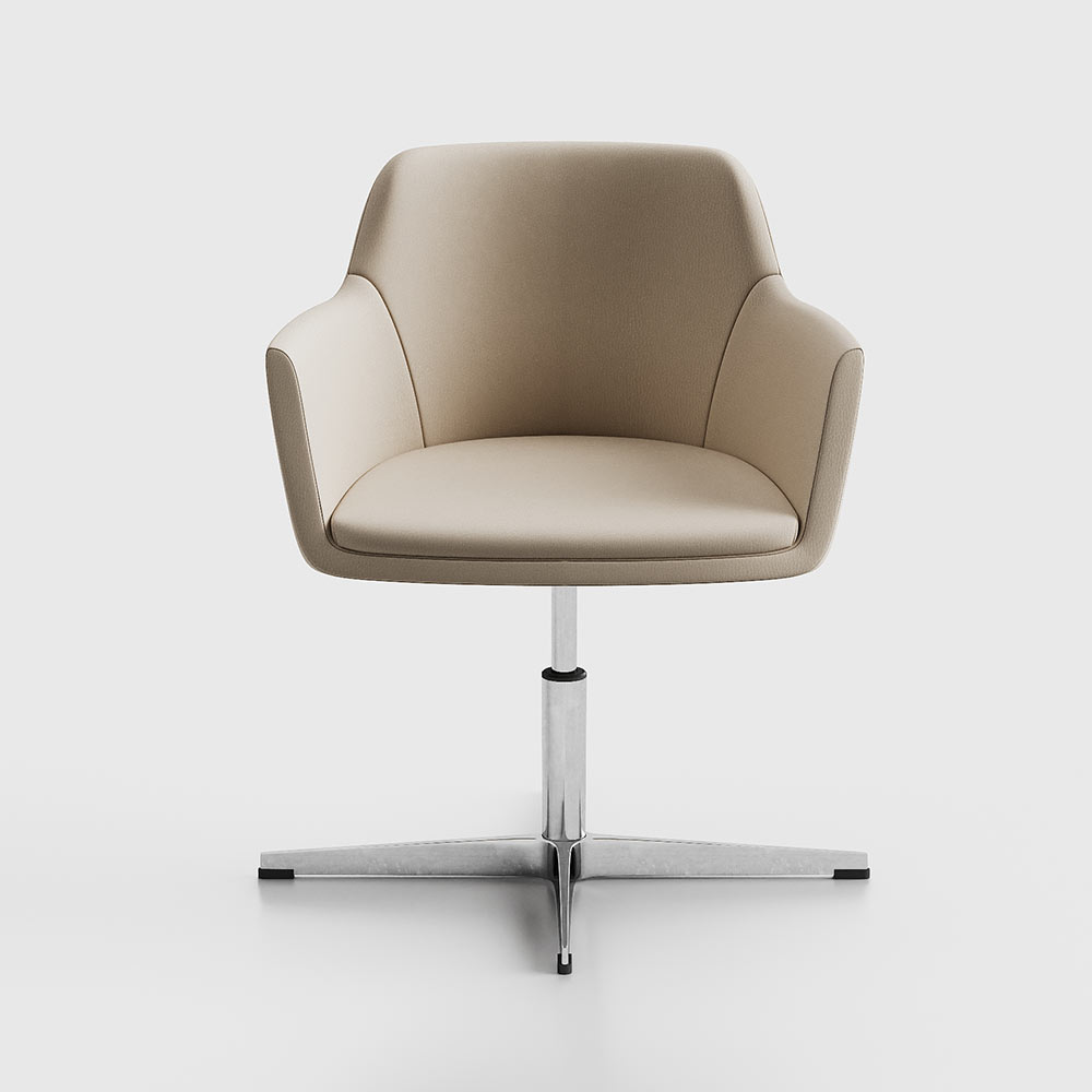 CUF MILANO Anemone chaise visiteur accueil