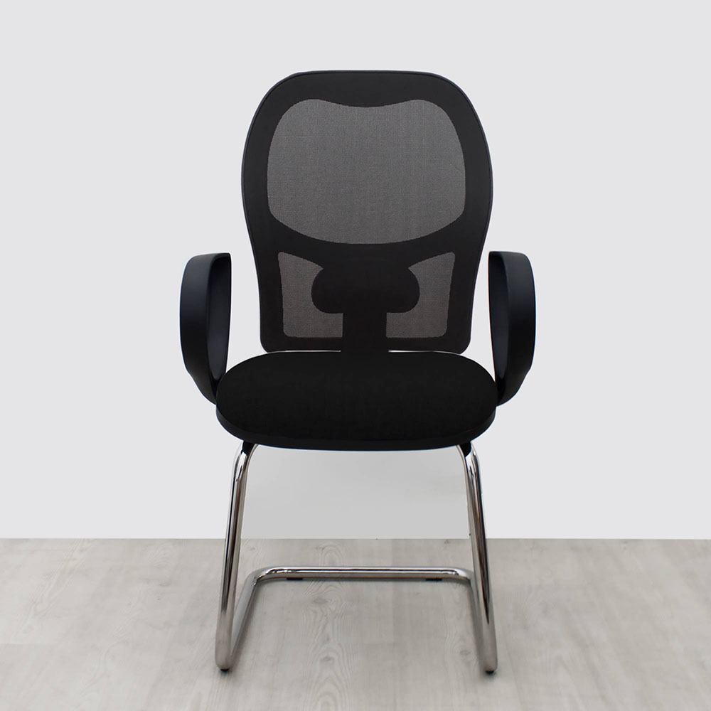 CUF Milano Diana chaise visiteur cantilever salle attente