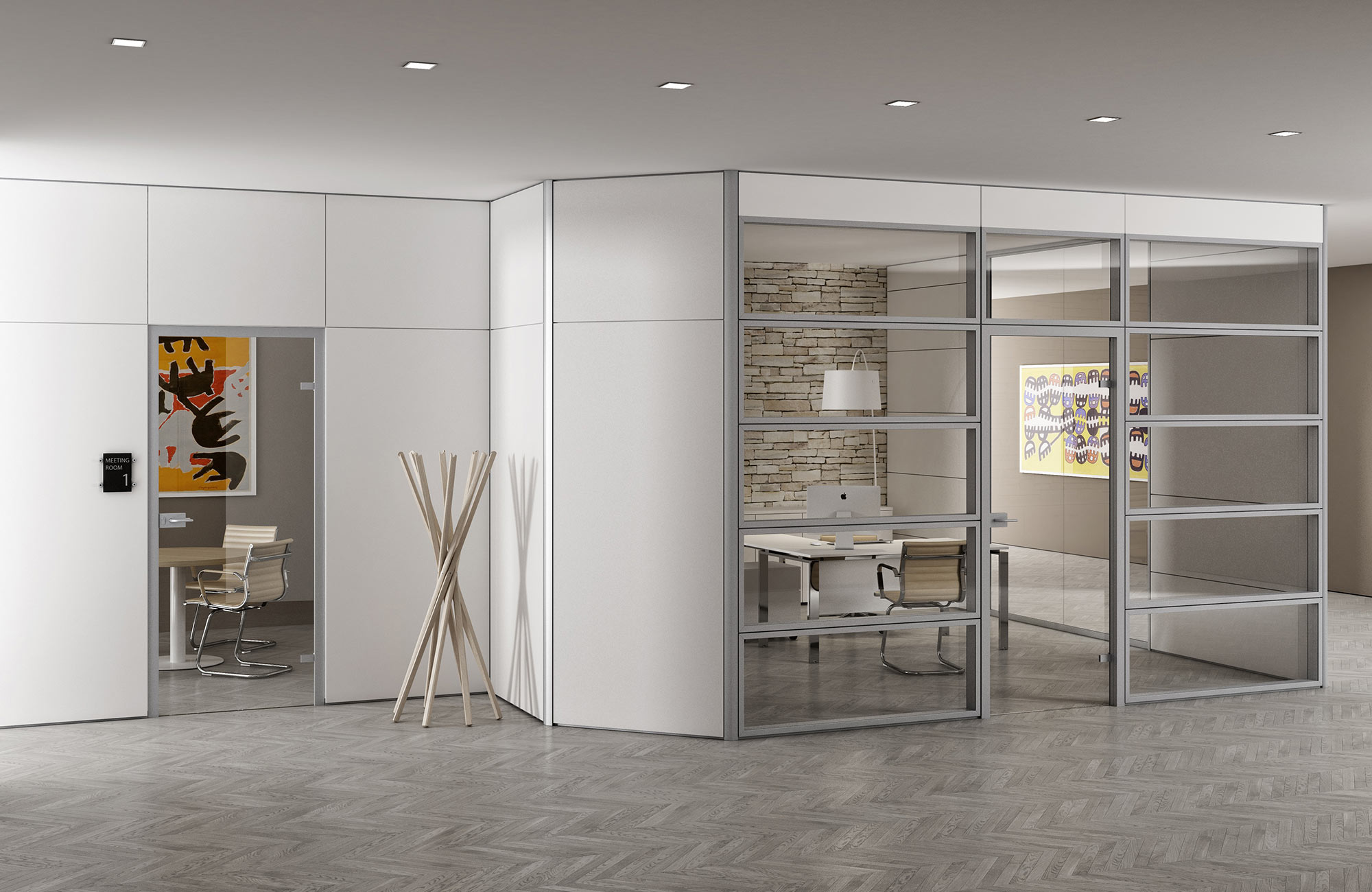 CUF MILANO Taurus cloison bureau standard open space