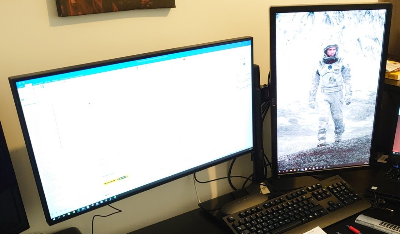 ErGear Monitor Mounts support double ecran 32 pouces