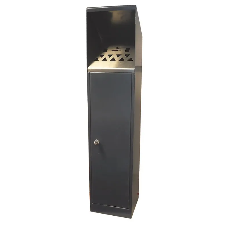 MOBIKA Bureau cendrier colonne extérieur acier