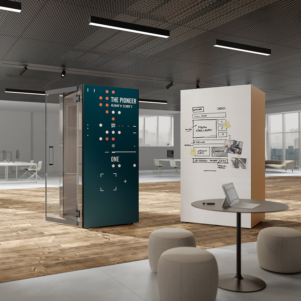 CUF Milano F40 Phone Booth cabine acoustique bureau appel