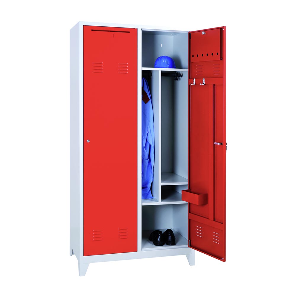 MOBIKA Industrie Vestiaire pompier 2 cases