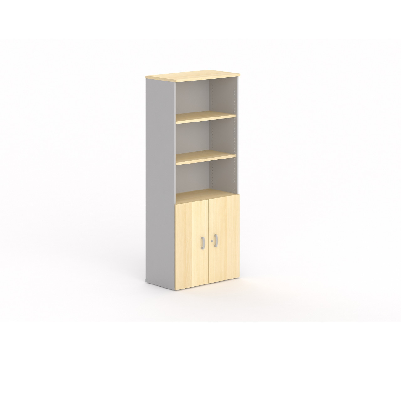 MOBIKA Bureau Meuble haut TONO portes battantes