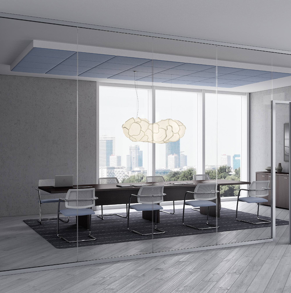 CUF Milano Tile Acoustix panneau acoustique mural bureau