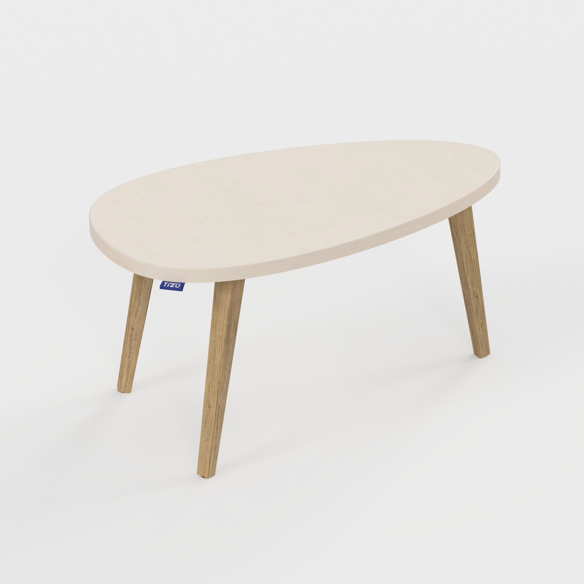 Tizu Bellecombe Combe L70cm table basse Sable 70x35cm