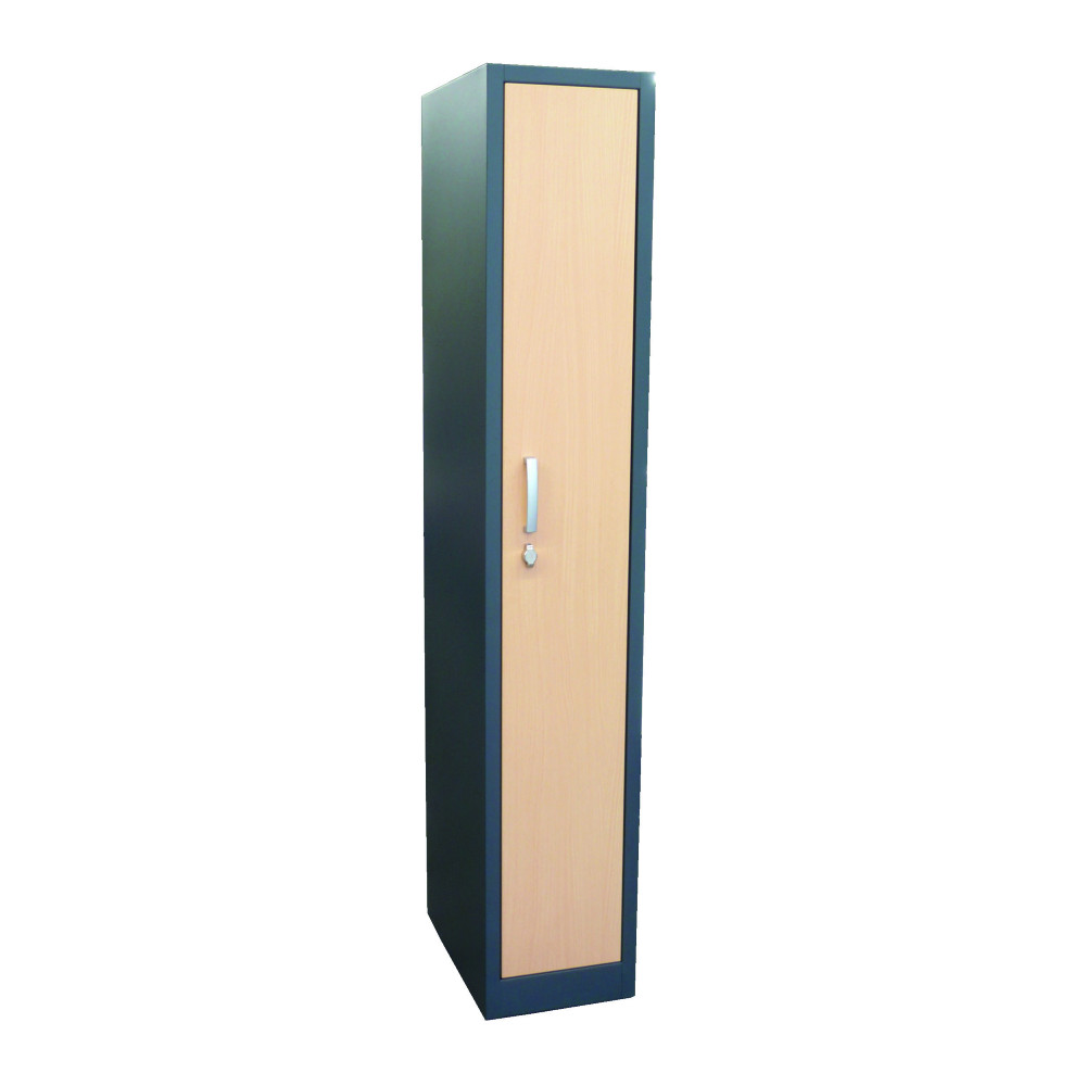 MOBIKA Industrie vestiaire monobloc porte bois MDF