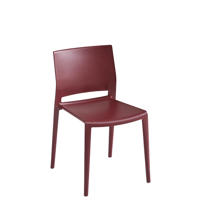 CUF MILANO Bakhita chaise visiteur accueil empilable