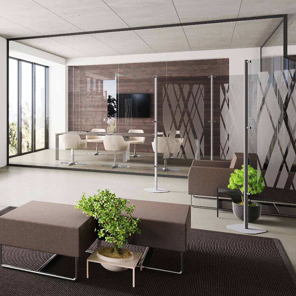 CUF Milano Tetrix Safety cloison de bureau open space