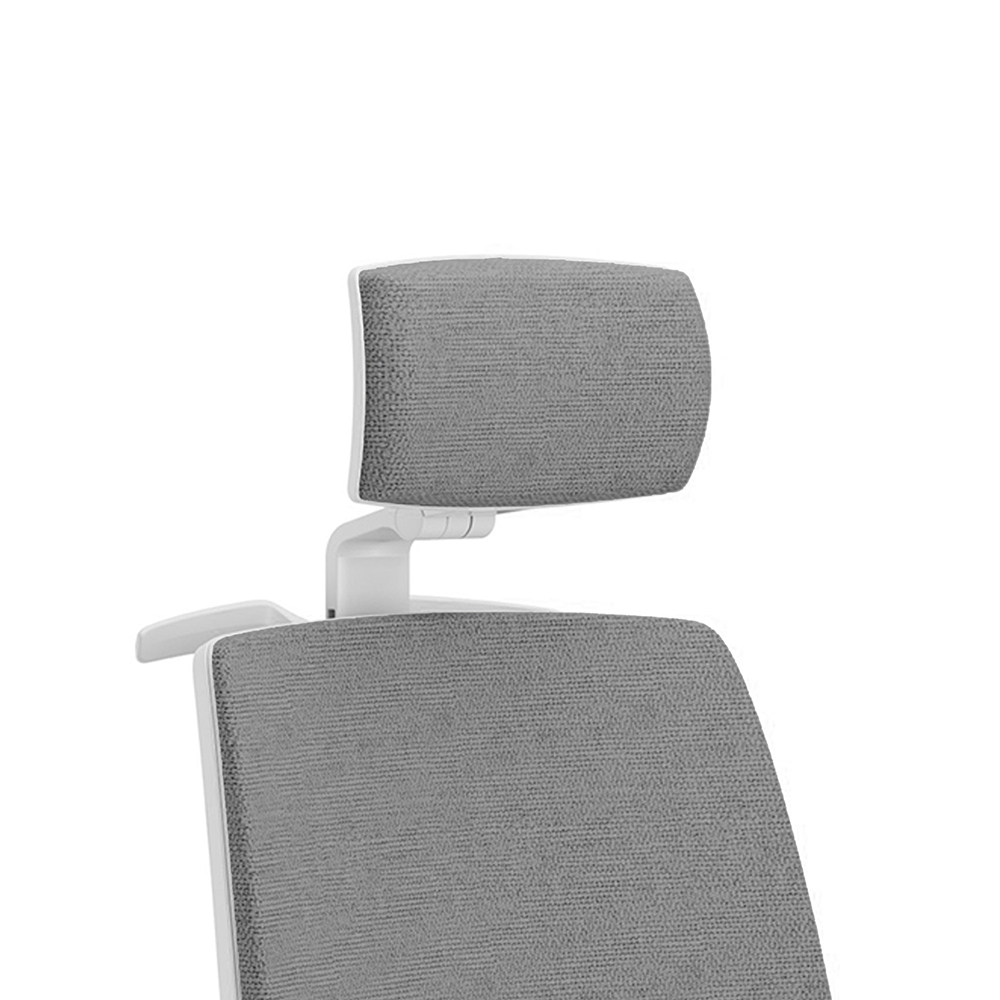 CUF Milano Velia White chaise de bureau blanche