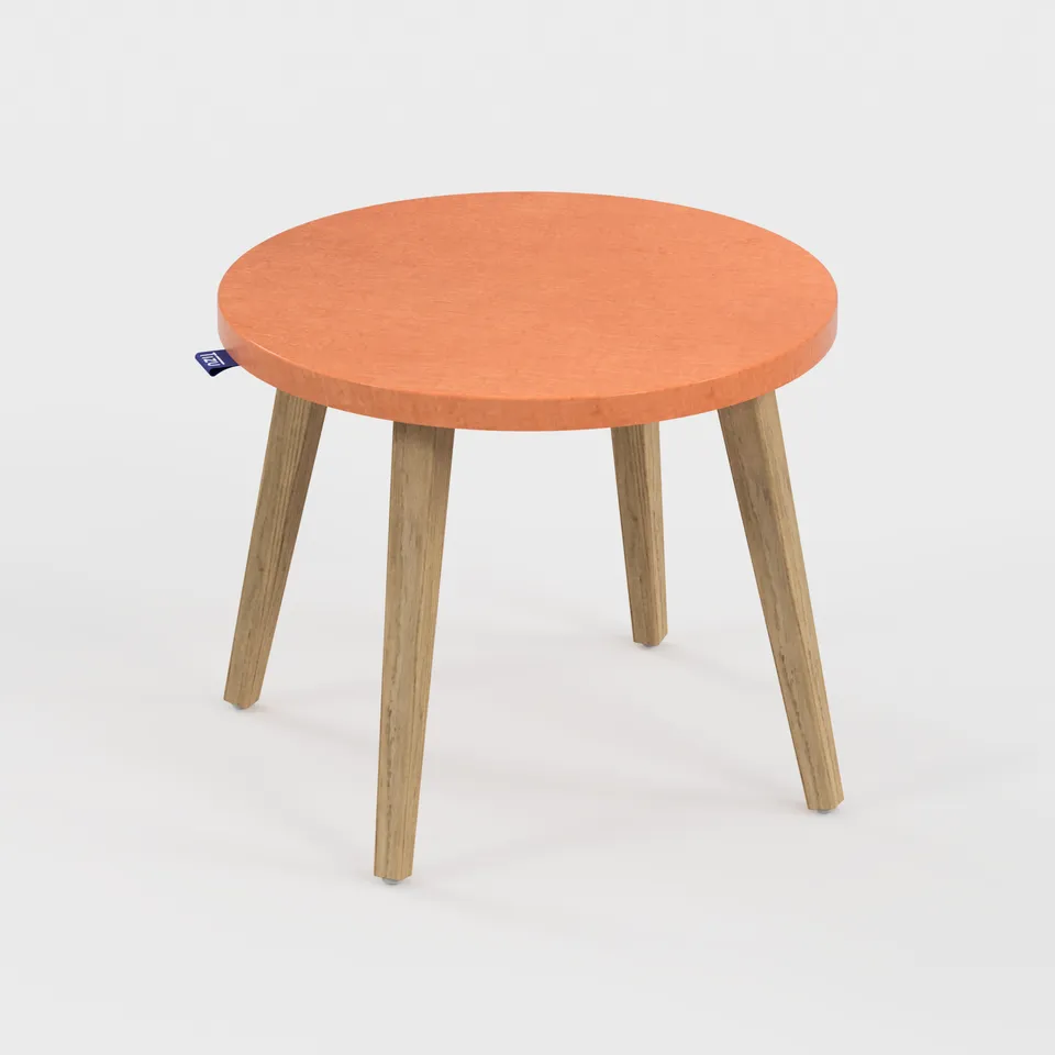 Tizu Confluence table basse Terracotta Ø45 cm