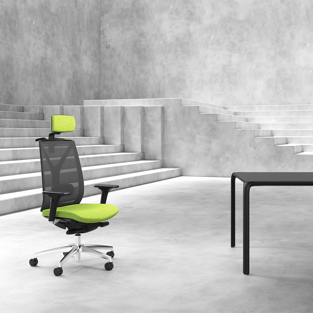 CUF MILANO Velia Mesh fauteuil bureau résille