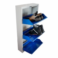 MOBIKA Industrie meuble chaussures métal 3 tiroirs