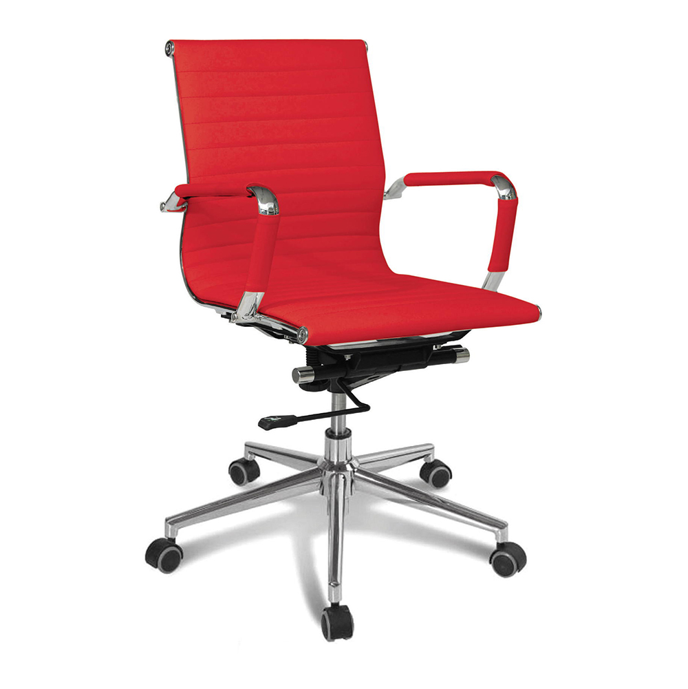 CUF Milano Rem siège direction ergonomique noir cuir