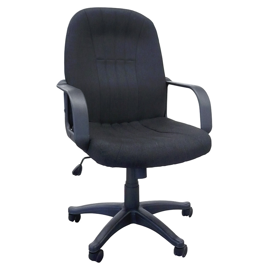 MOBIKA Bureau fauteuil direction tissu dossier bas basculant