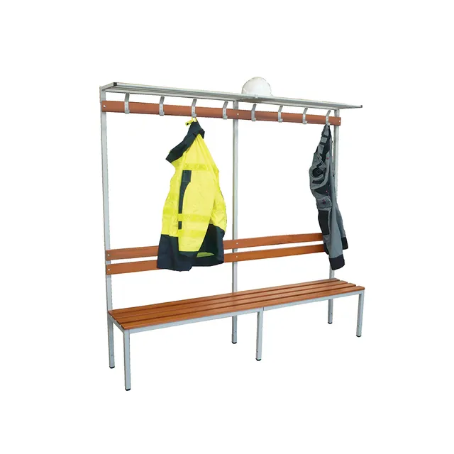 MOBIKA Industrie Banc porte-manteaux assise simple double