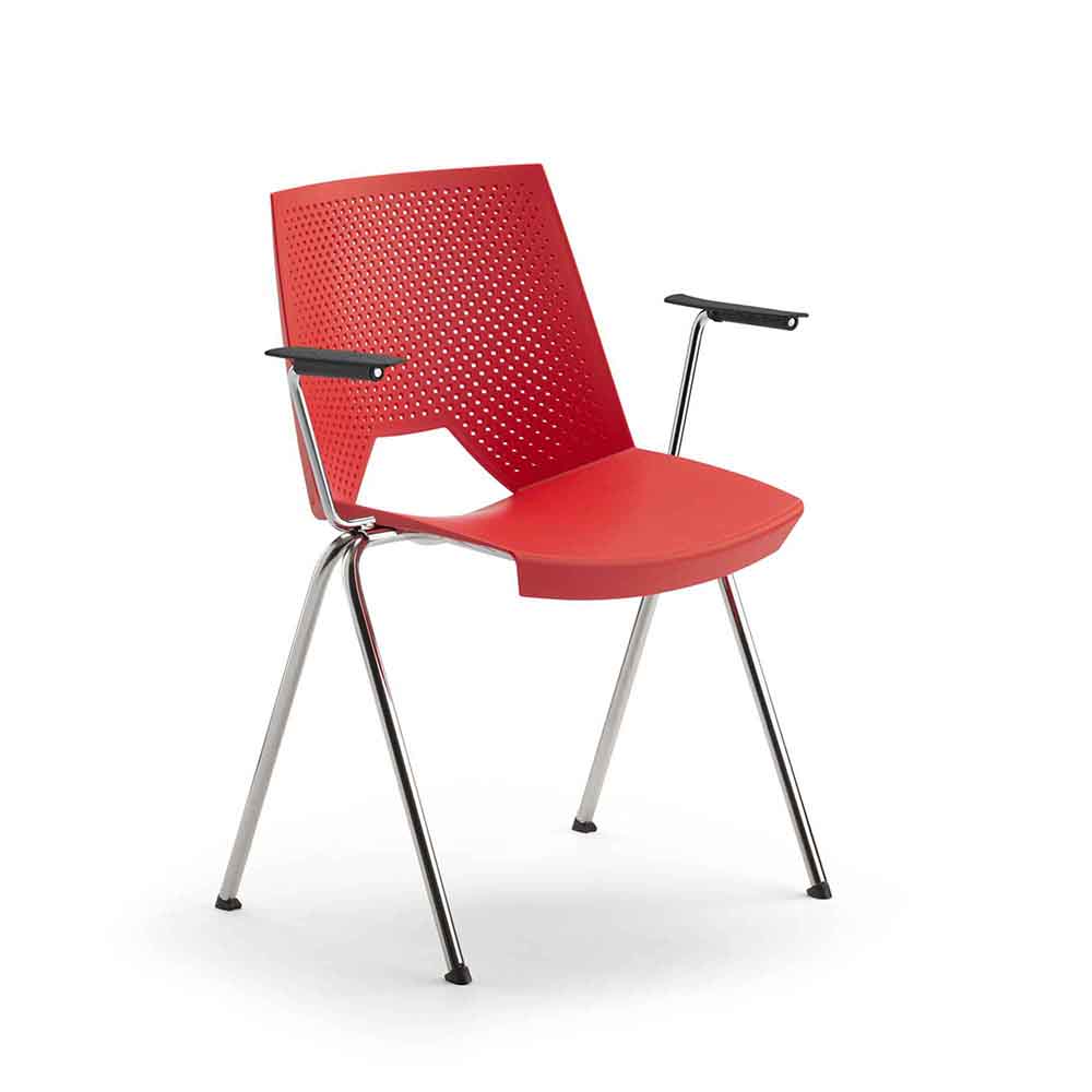 CUF MILANO Strike chaise visiteur attente bureau