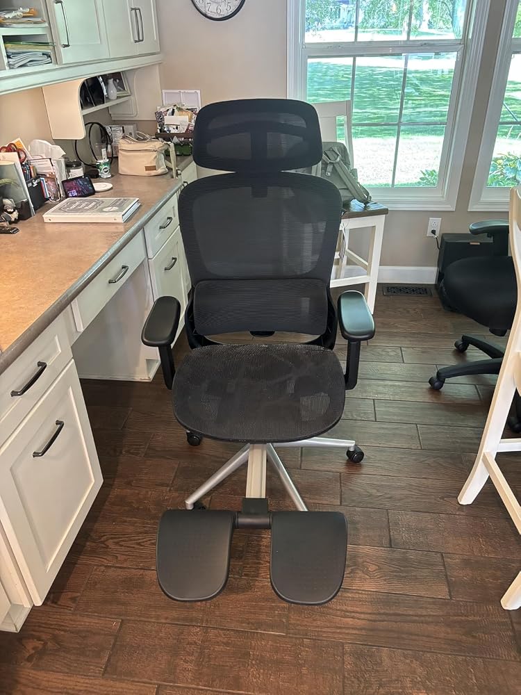 Hbada P Series P2 siège ergonomique gris soutien lombaire