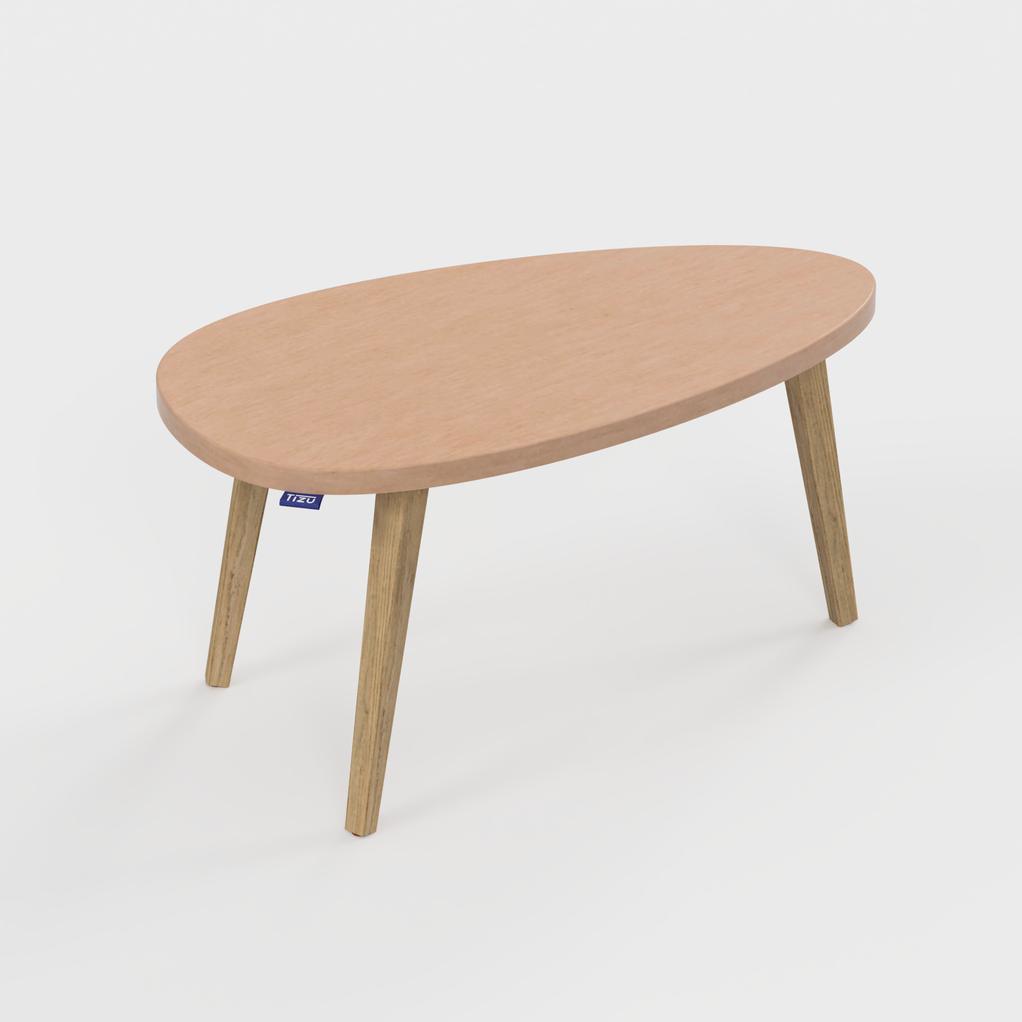 Tizu Bellecombe table basse Combe L70cm Camel
