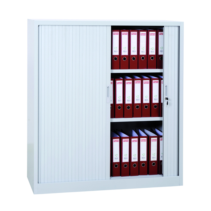 MOBIKA Bureau armoire basse rideaux PVC standard