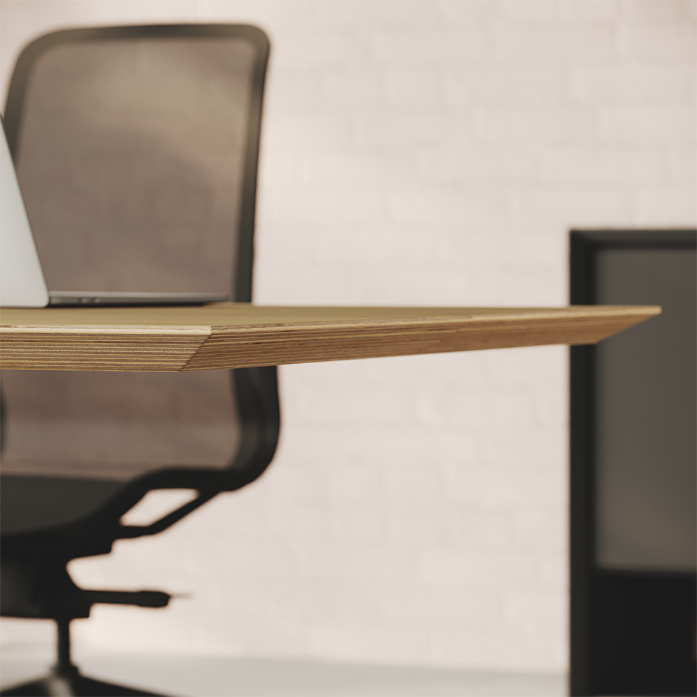 CUF MILANO Bold table de réunion salle bureau