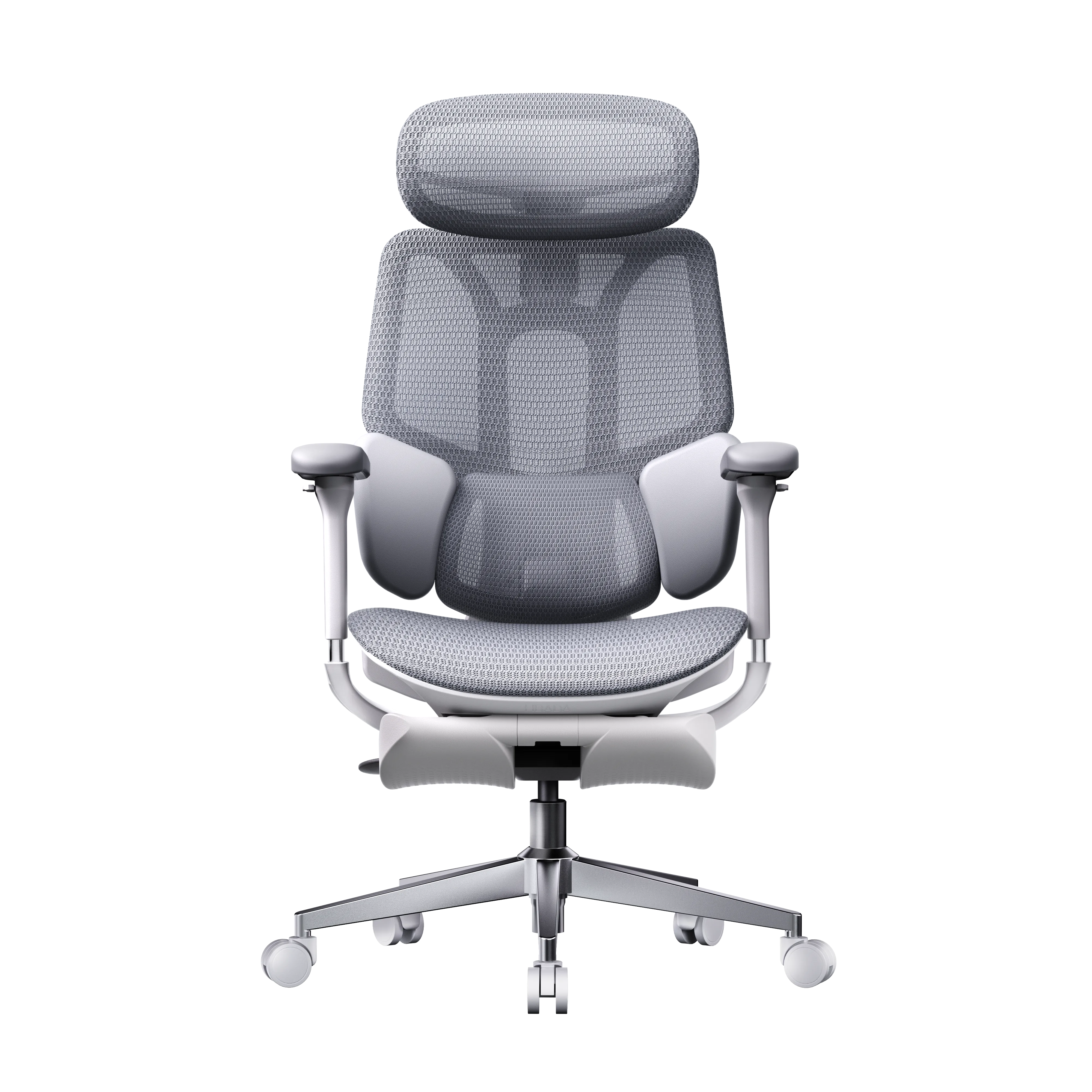Hbada E3 Air Chaise de bureau noir sans repose-pieds
