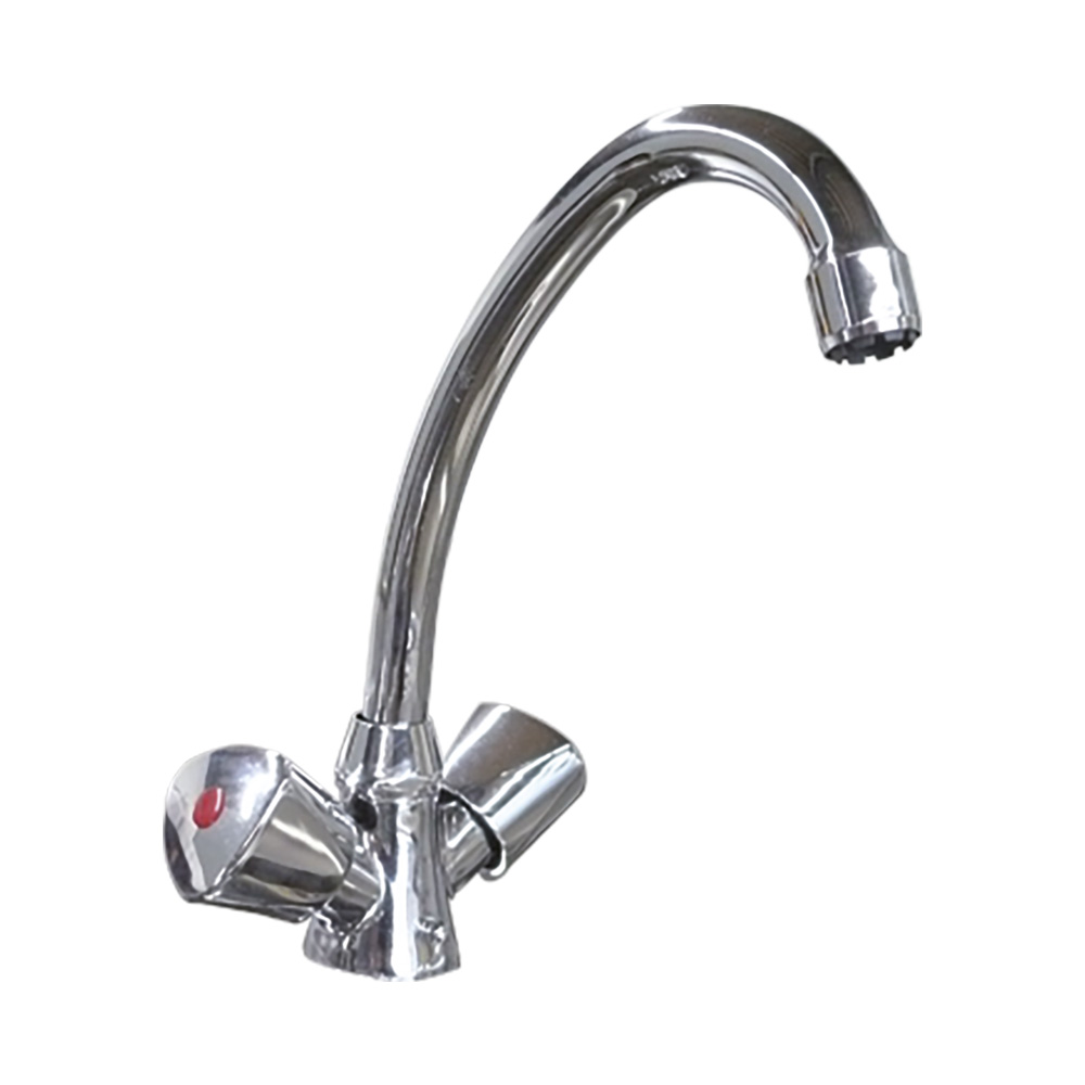 MOBIKA Hygiène & Sanitaire Robinet mélangeur col de cygne inox