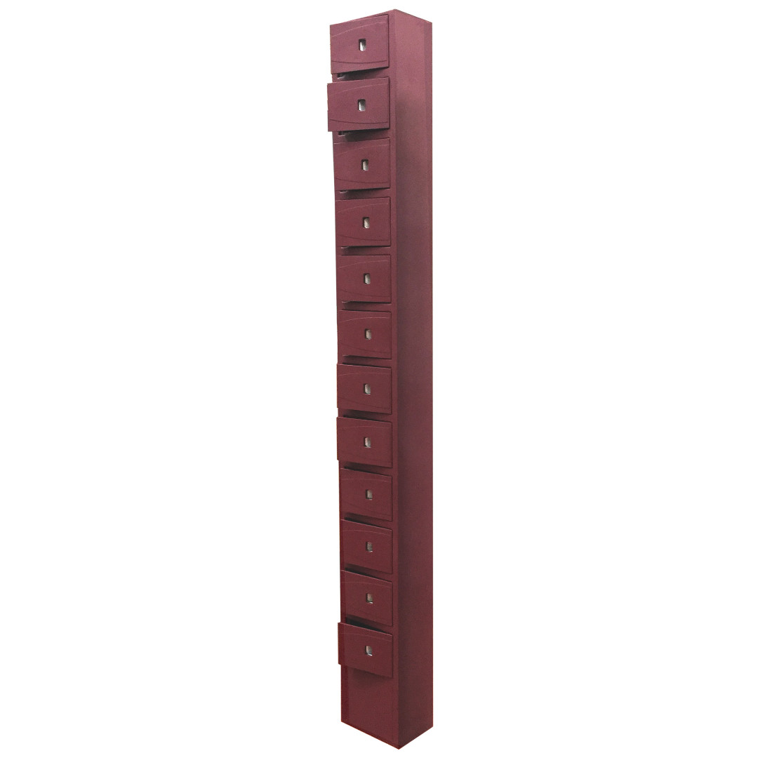 MOBIKA Industrie coffre-fort colonne 12 cases