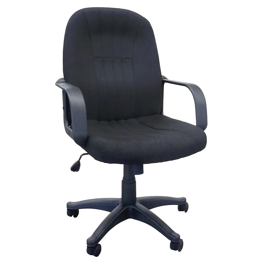 MOBIKA Bureau fauteuil direction tissu dossier bas basculant