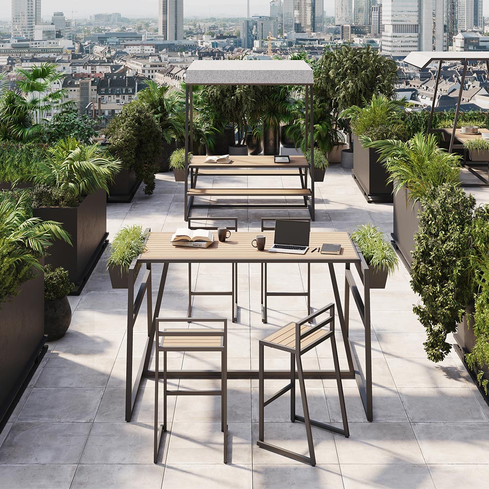 CUF MILANO Fusion Outdoor fauteuil extérieur standard terrasse bureau
