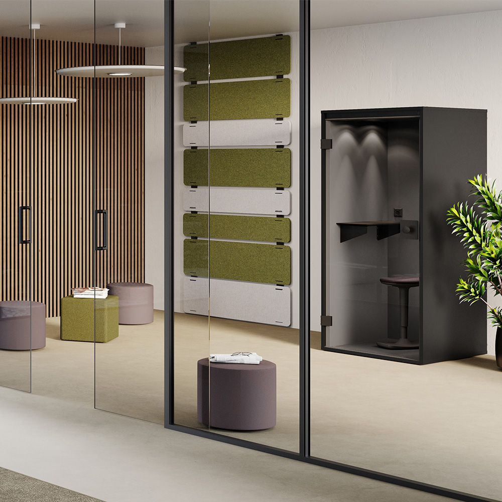 CUF Milano Up Peso panneau acoustique bureau open space