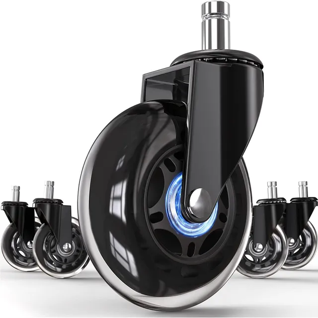Noblewell Office Chair Caster Wheels roulettes bureau silencieuses