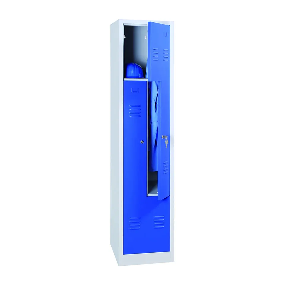 MOBIKA Industrie vestiaire portes en L 2 cases